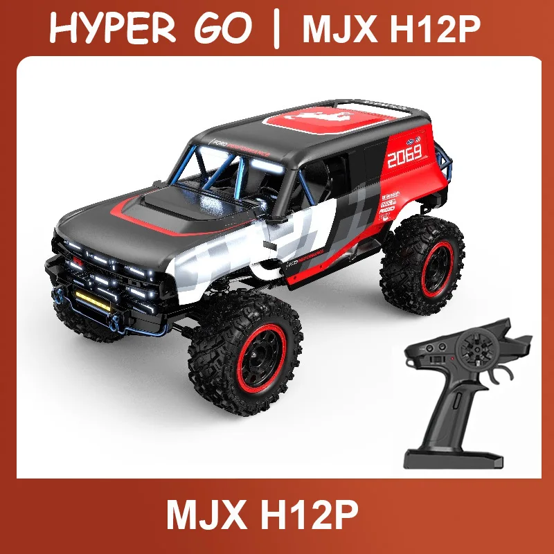 HYPER GO MJX H12P Ford 1/12 Hoge Snelheid 4WD Klimmen Auto RC Afstandsbediening Auto Sensation Borstelloze Off Road Voertuig Speelgoed