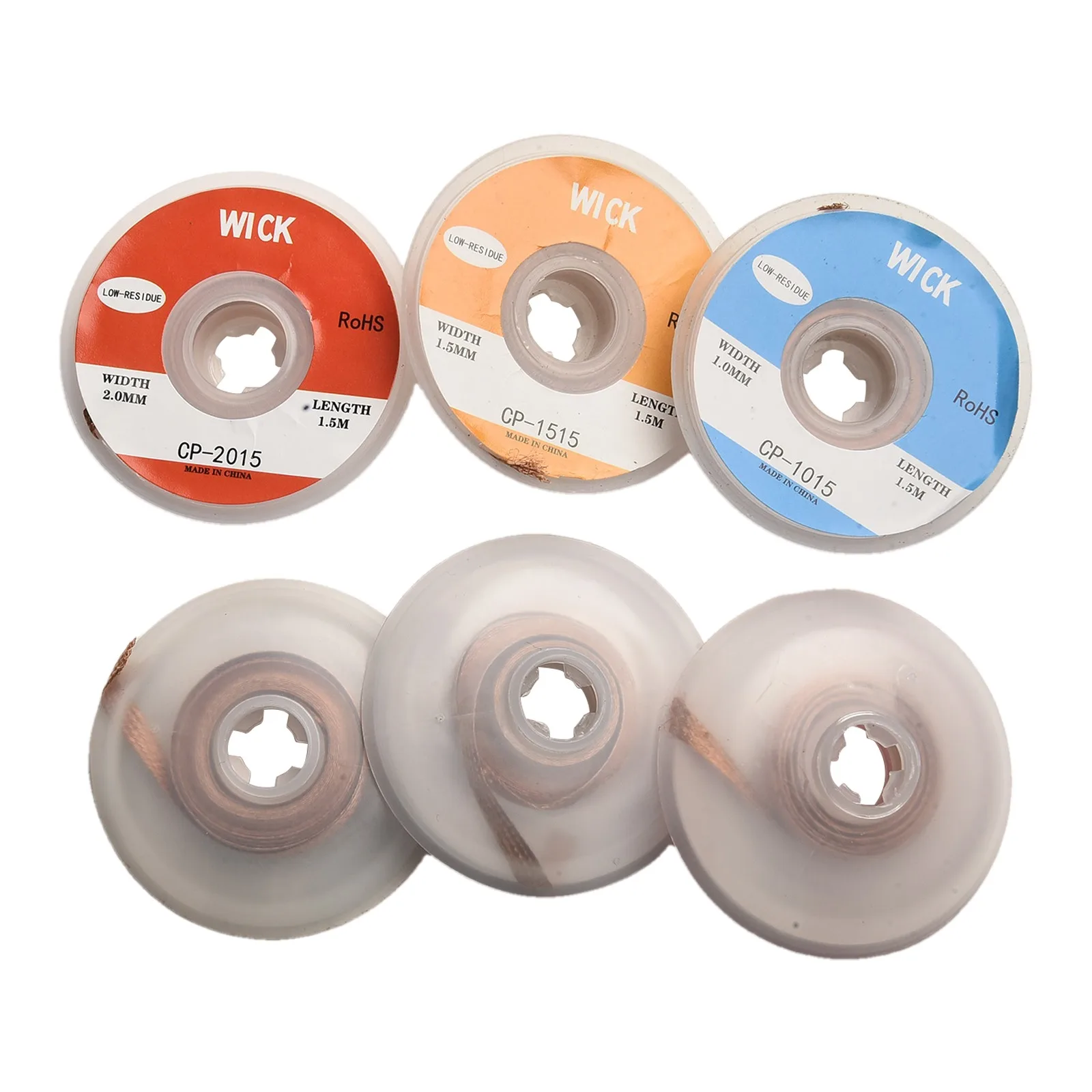 6pcs 1.5M Welding Wires Desoldering Braid Solder Remover Wire Repair Tool For PCB Circuit Board Soldering Tool