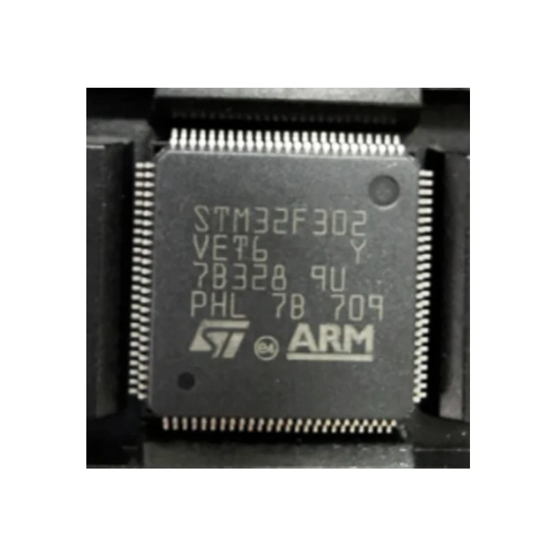 (1 Pcs) STM32F302VET6 LQFP-100 STM32F302 New Original Chip IC