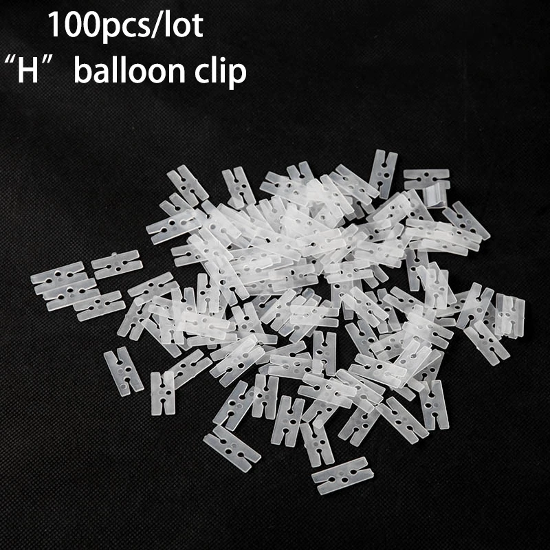 Latex Balloon Clip Balloons Sealing V-clamp