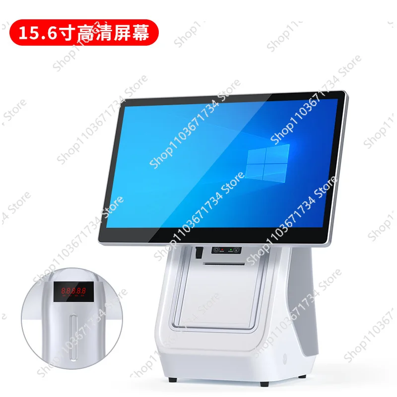 

New Smart Touch Screen Cashier All-in-one Machine Supermarket Convenience Store Retail Scan Code Catering Milk Tea