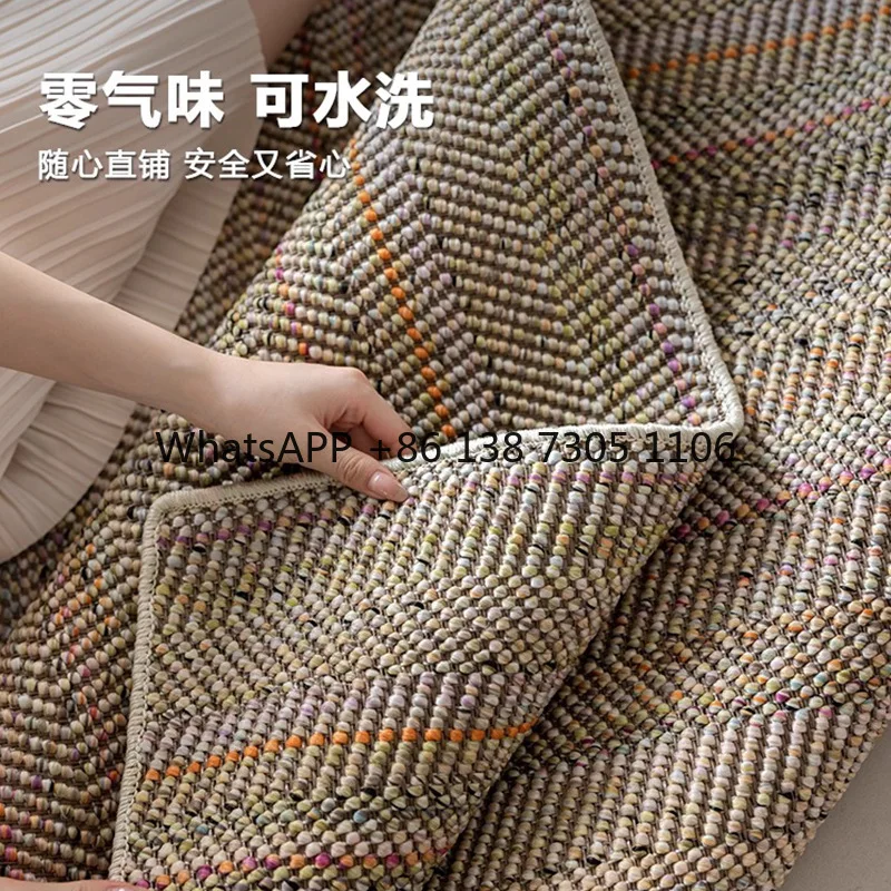 

Home courtyard Outdoor terrace Floor mat Villa Sun room Sunscreen washable Double-sided carpet