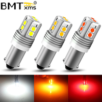 BMTxms 2x Canbus 64111 BA9S T4W 64132 BAX9S H6W 64136 BAY9S H21W LED Moto Parking Lights Interior Reverse Brake Turn Signal Lamp