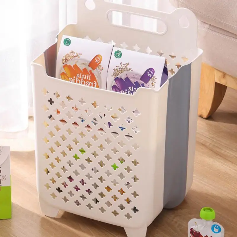 Wall-mounted Dirty Clothes Basket Clothes Storage Basket Sturdy Large Capacity Laundry Basket Storage Basket Easy To Clean