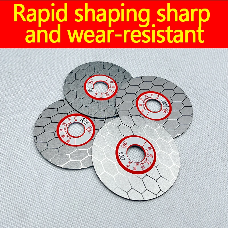 1Pc Diamond Tile Saw Blade Cutting Disc Grinding Wheel 65/70mm 240/400 grit For Porcelain Ceramic Cutter Angle Grinder Tool