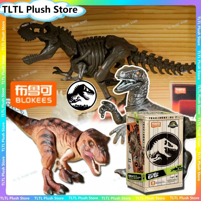 

New Natural Series V1 Jurassic World Blind Box Dinosaur Action Toy Model KitCollectible Trendy Blind Box Toys Toy