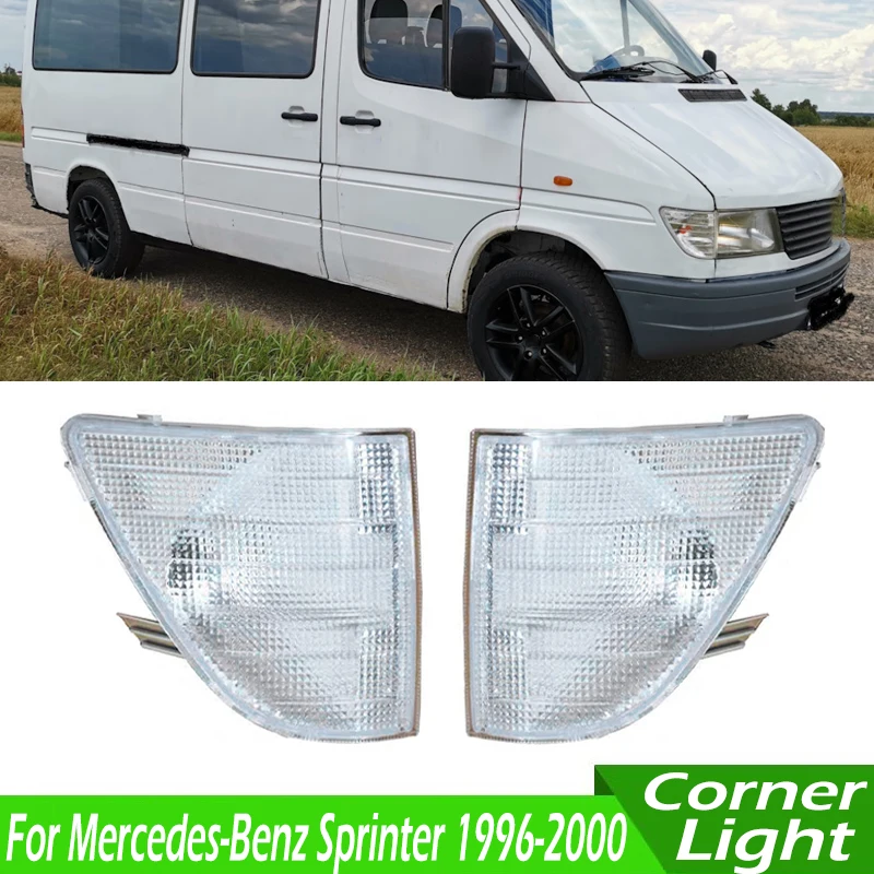 

For Mercedes-Benz Sprinter 1996-2000 Car Front Bumper Corner Light Turn Signal Light Indicator Repeaters 9018200121 9018300221