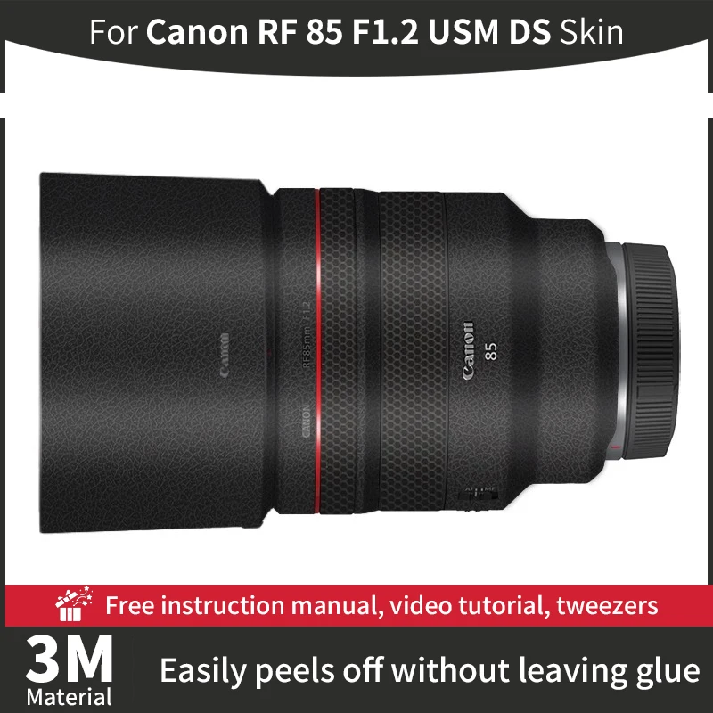 

For Canon 85mm Skin Canon RF 85mm F1.2 USM DS Lens Skin Anti-scratch Camera Lens Sticker protective film