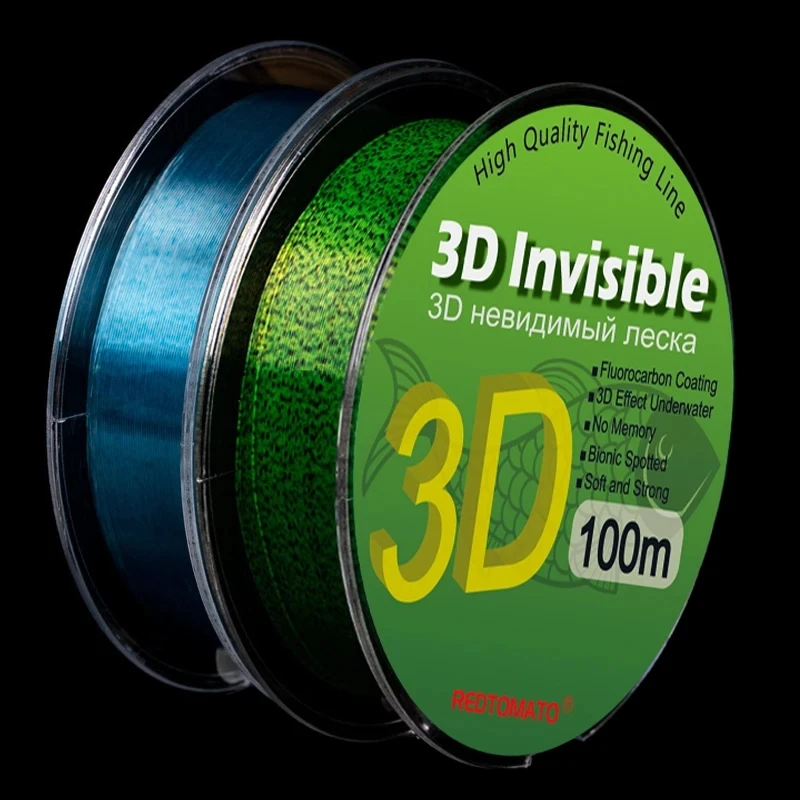 Filo da pesca rivestito in fluorocarbonio Materiale giapponese super resistente 0,14/0,18/0,50/0,25/ 0,60/ 0,70 mm Fupplies da pesca