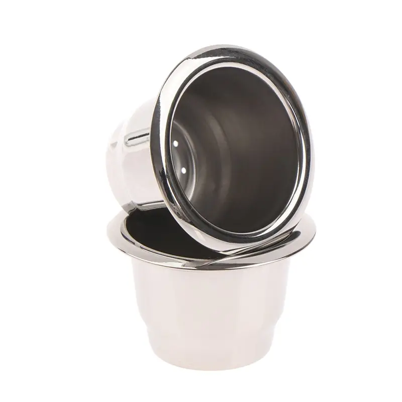 Nespresso Stainless Steel Refillable Coffee Capsule Coffee Filter Reusable Coffee Pod Reusable Cafe Machine DIY Cafe Filter Cup