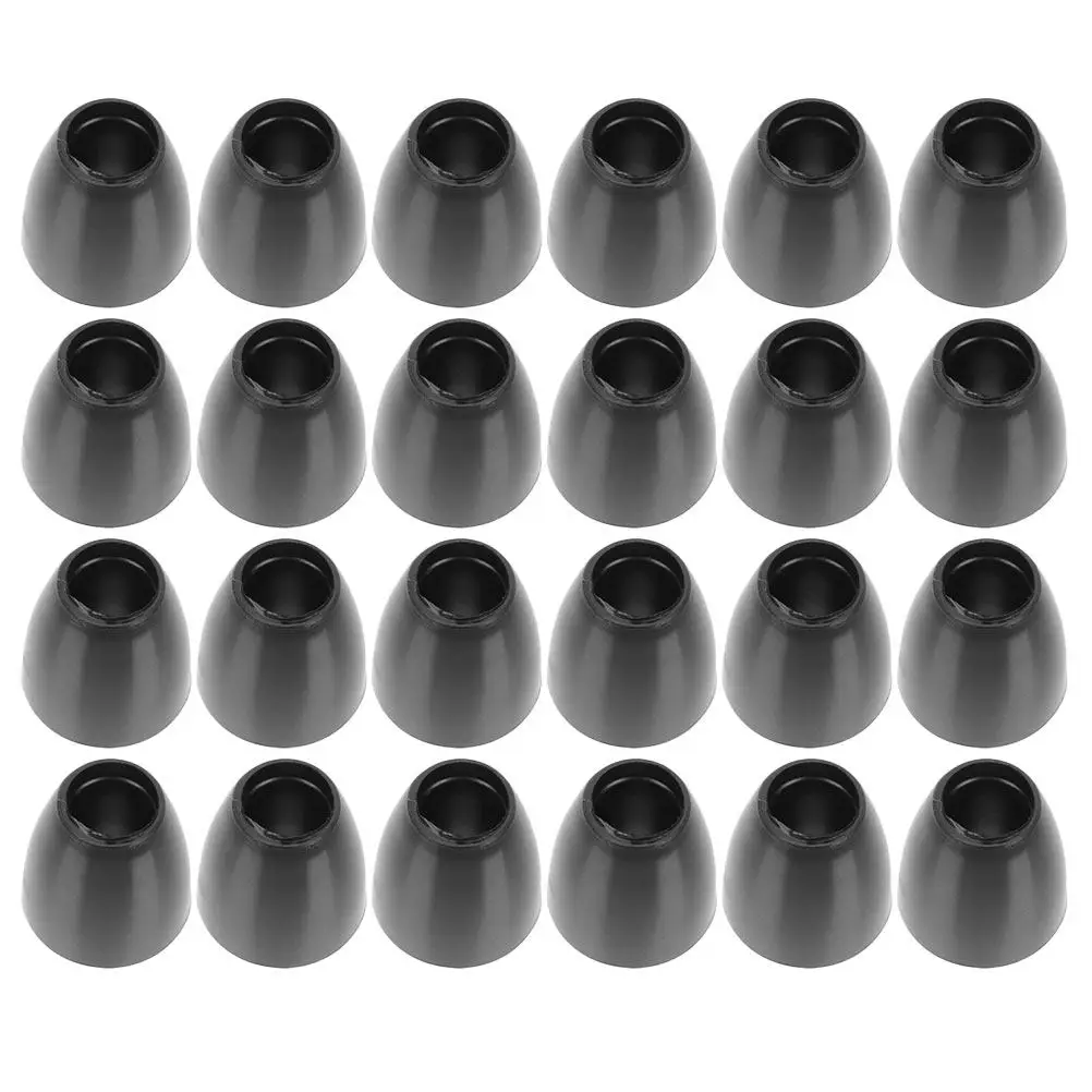 24Pcs Silicone Stethoscope Ear Tips Replacement Earplugs Soft Elastic Hypoallergenic for Accurate Diagnosis Clinic Hospital