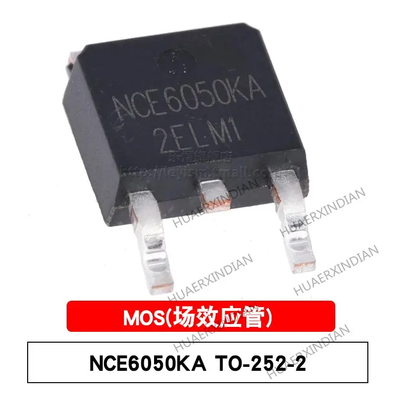 

10PCS New and Original NCE6050KA TO-252-2 N60V/50A MOSFET