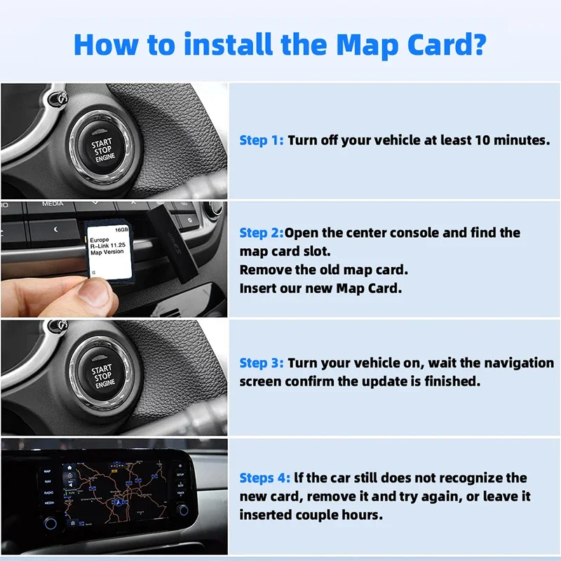 16GB R-Link 11.25 Sat Nav GPS Naving Map SD Card نسخة أوروبية بيانات لرينو ميجان #5
