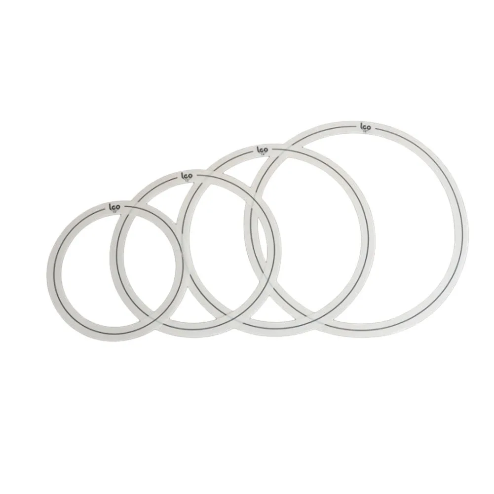 4 Pieces Drum Muffler Tone Control Rings for Drum Set Percussion Suitable for 10 12 14 16 Inch Drum Heads Sound Dampening