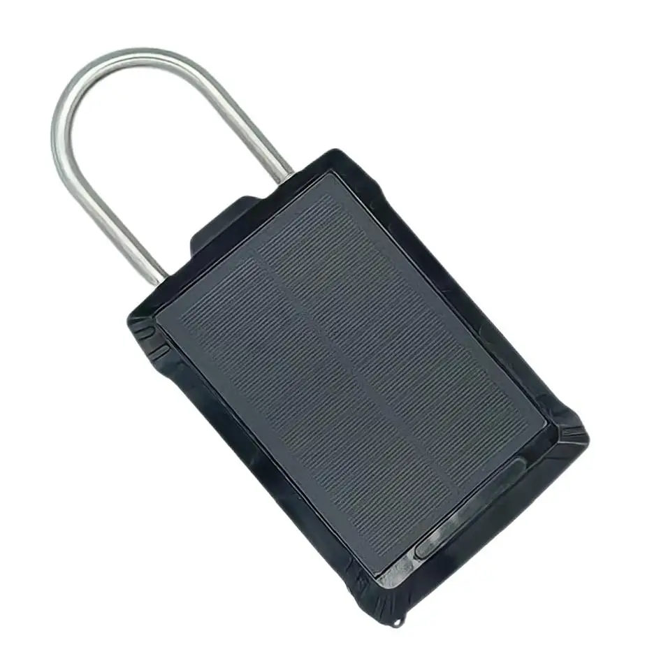 Solar panel gps tracker waterproof Smart lock gps electronic padlock tracker for cargo container  TL11 3G(GL)   LOCKS