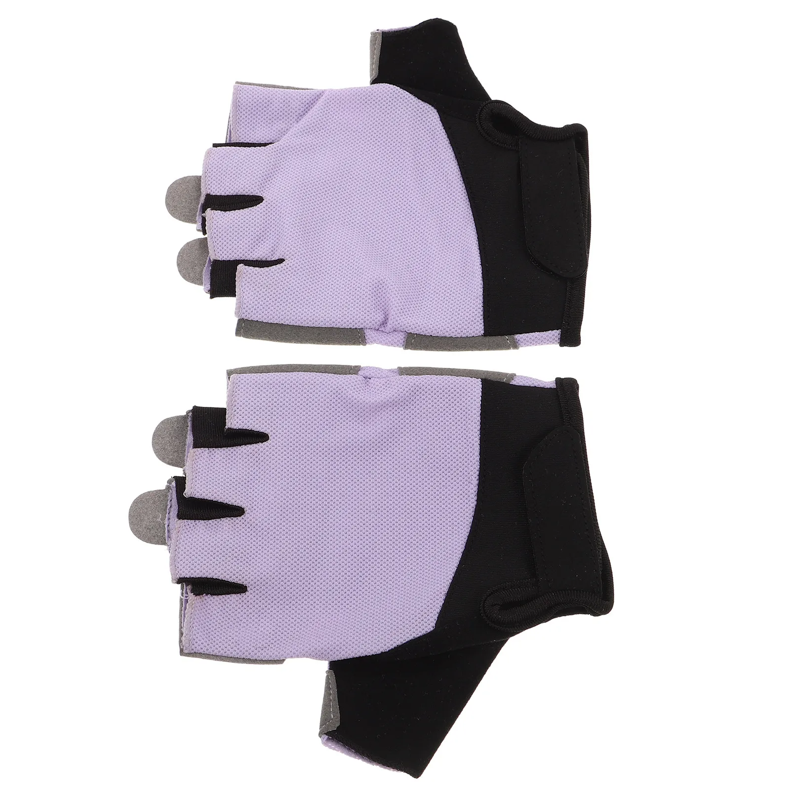 

1 Pair Fitness Fingerless Gloves Lightweight Non-Slip Palm Padded Workout Gloves For Gym Cycling Weightlifting Pull Ups Training