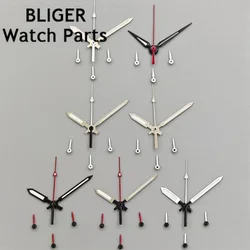 BLIGER Modified Watch Hand Accessories Multifunctional Timing Running Seconds 6 Hands Green Luminous Fit VK63 Quartz Movement