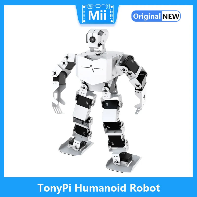 

TonyPi Hiwonder AI Intelligent Visual Humanoid Robot Powered by Raspberry Pi 4B