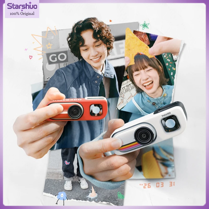 New GO 3S Retro Player Limited Edition 4K Thumb Camera Exclusive Retro Filters Magnetically attachable anywhere