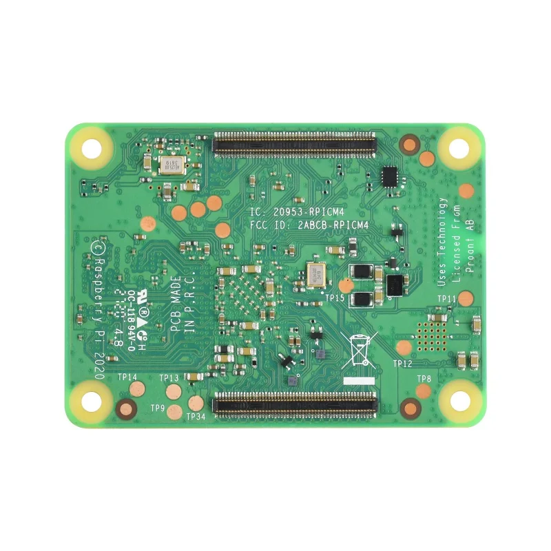 Module de calcul Raspberry Pi 4 CM4, options pour 1 Go, 2 Go, 4 Go de RAM, 8 Go, 16 Go, 32 Go de EMMC, Bluetooth 5