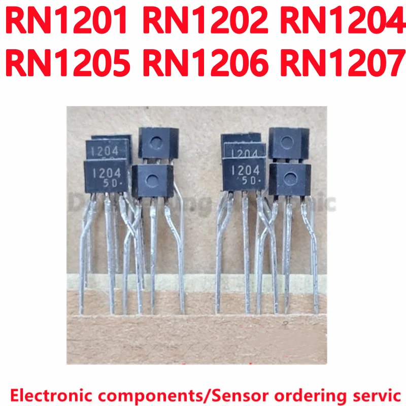 50PCS/LOT RN1201 1201 1202 1204 1205 1206 1207 RN1207 TO92S Triode with built-in bias resistors (Leave a message to which)