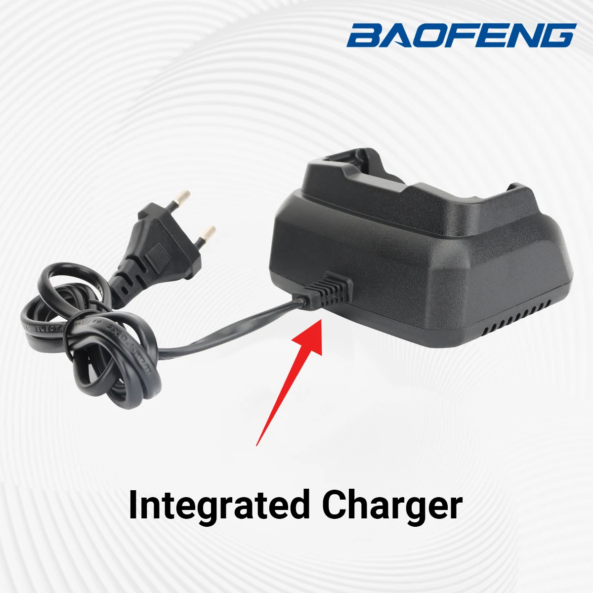 Baofeng cargador UV-5RH base de escritorio para walkie-talkie - imagen 4