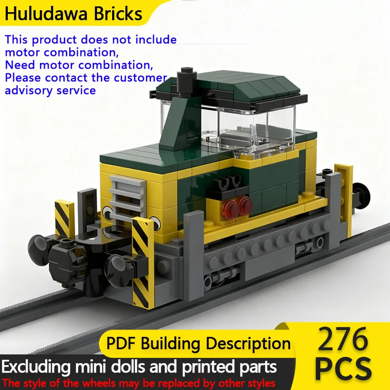 

Модель городской автомобиль MOC, строительные кирпичи Y2100, шунтирующий локомотив, модульная технология, детские праздничные подарки, сборные игрушки, костюм