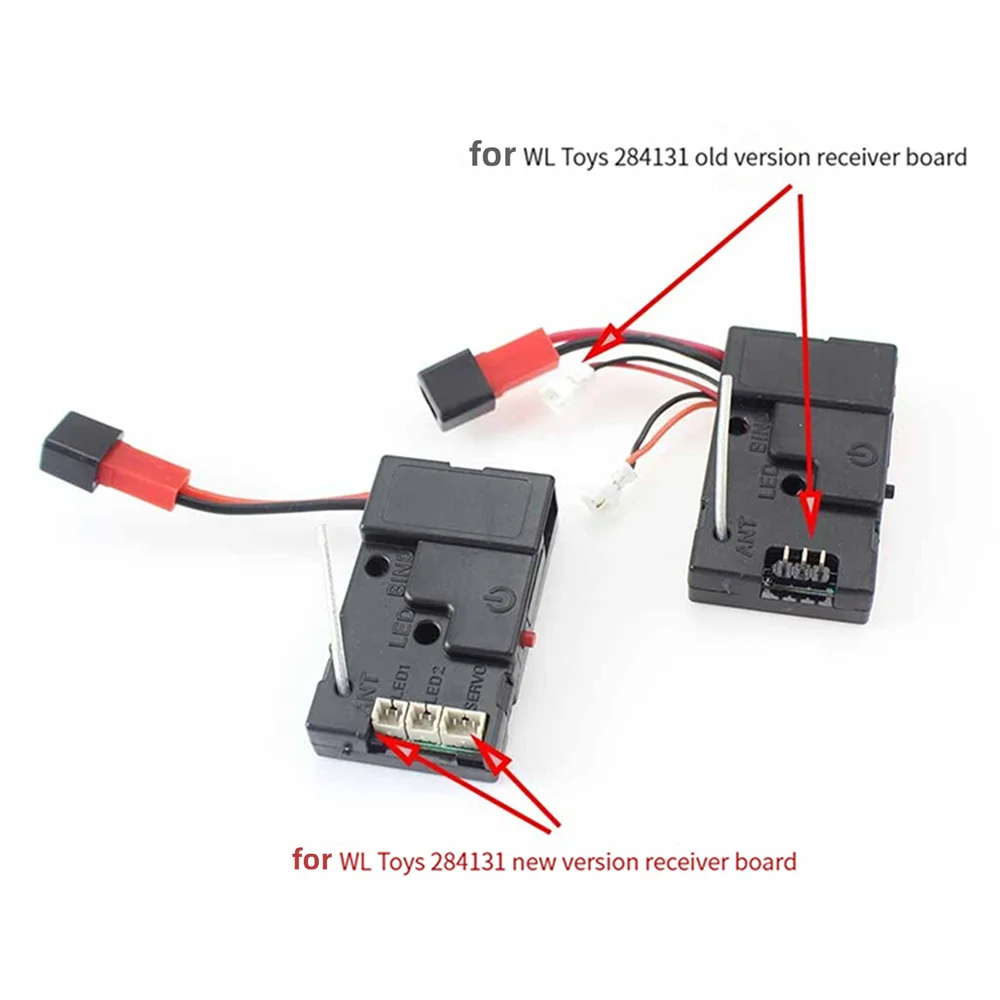 

3 in 1 New Version of Receiver Board Assembly Circuit Remote Control Car Accessories for WLToys 284131 New Version RC Car/284010