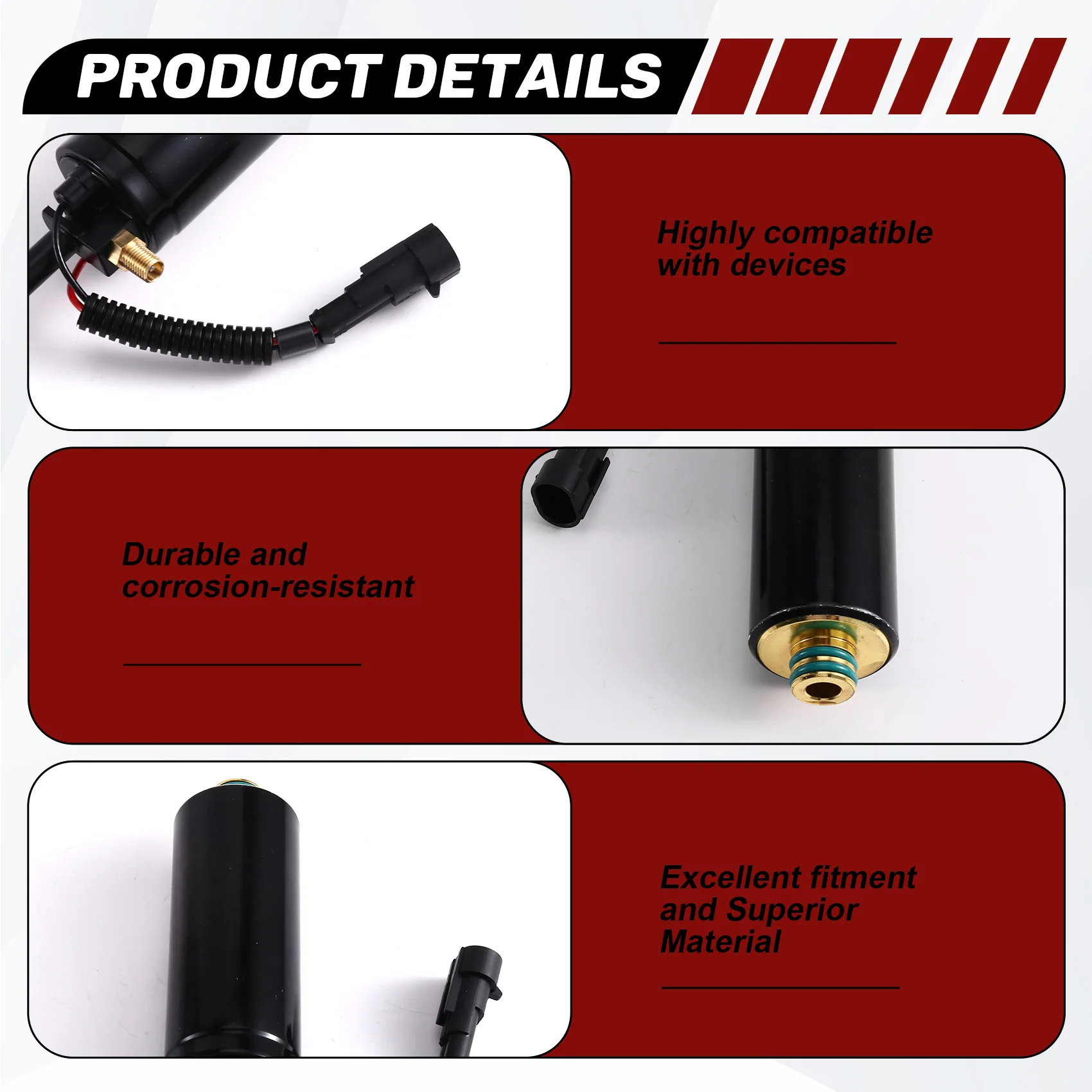 

A33K-High Pressure 3.0 L 8.1L For Volvo Penta 3817328 7328 3817328 Replaces Fits Hi Electric Fuel Pump