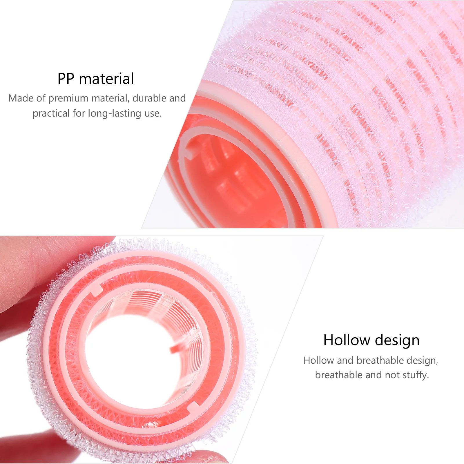 

12pcs Rollers Curler Accessory Lightweight Portable Self Grip Rollers Salon Hair Styling Tool Diy Wavy Hair Set