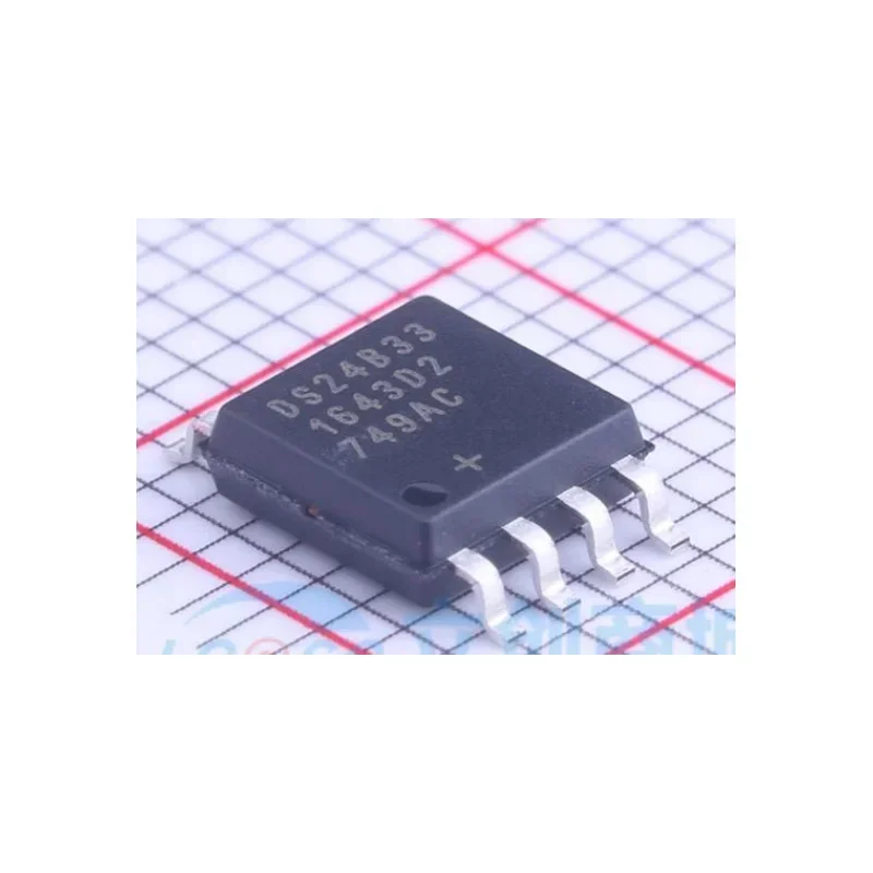 10PCS/LOT DS24B33S DS24B33 SOIC-8 New Original In Stock