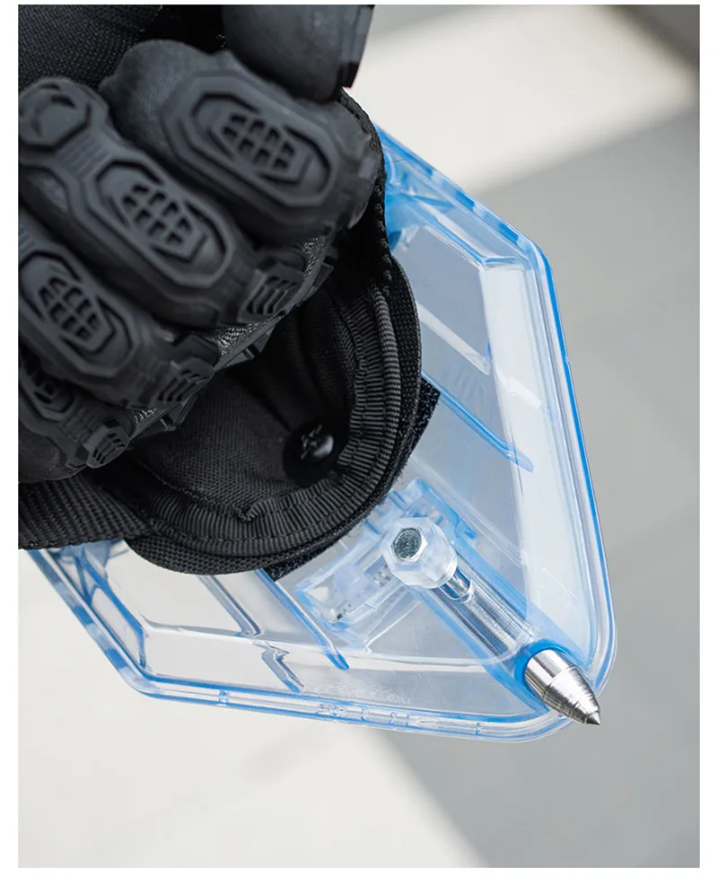 Anti-riot Shield With Storage Bag Self Defense Gadgets Strong Durable Personal Security Protection Equipment For CS COS Training