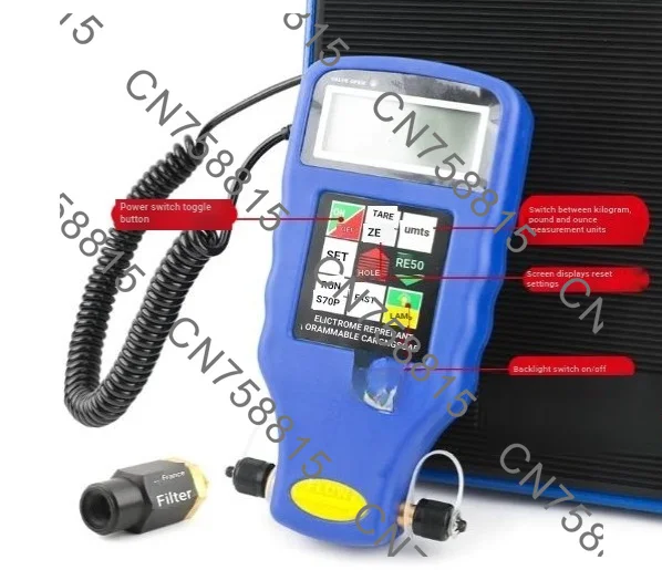 for Air Conditioning Refrigeration，100KG Heavy Duty Digital Refrigerant Charging Scale，RCS-7040