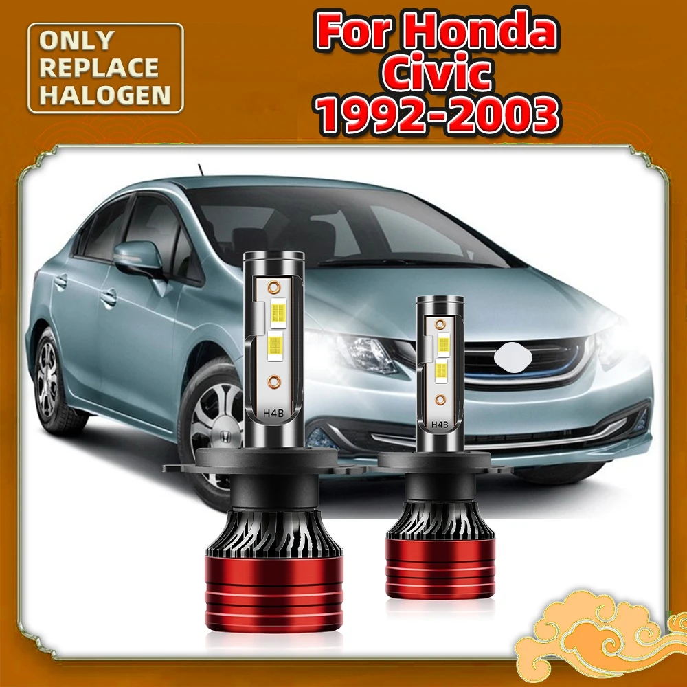 

120W 16000LM LED Car Headlight Bulbs 12V Auto Luces For Honda Civic 1992 1993 1994 1995 1996 1997 1998 1999 2000 2001 2002 2003