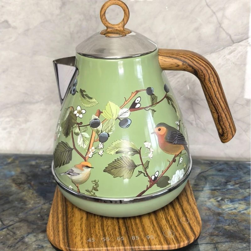 

Retro household constant temperature electric kettle to make tea, temperature control integrated tea brewer, electric teapot