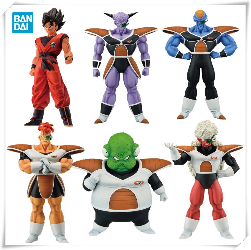 

Экшн-куклы Bandai в Dragon Ball Z — оригинальные произведения Гуожи, Цзинью Ли, Укуна, Джиую, Джесс Берта, Рокома и Гу Ле.