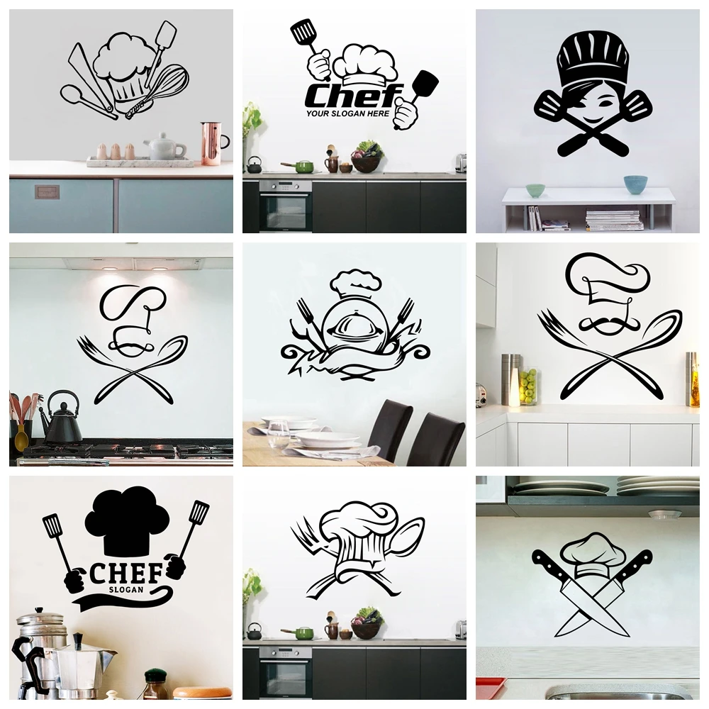 1 PC Diy kitchenwares Wall Stickers Self Adhesive Art Wallpaper Decor Living Room Bedroom Removable Decoration Accessories