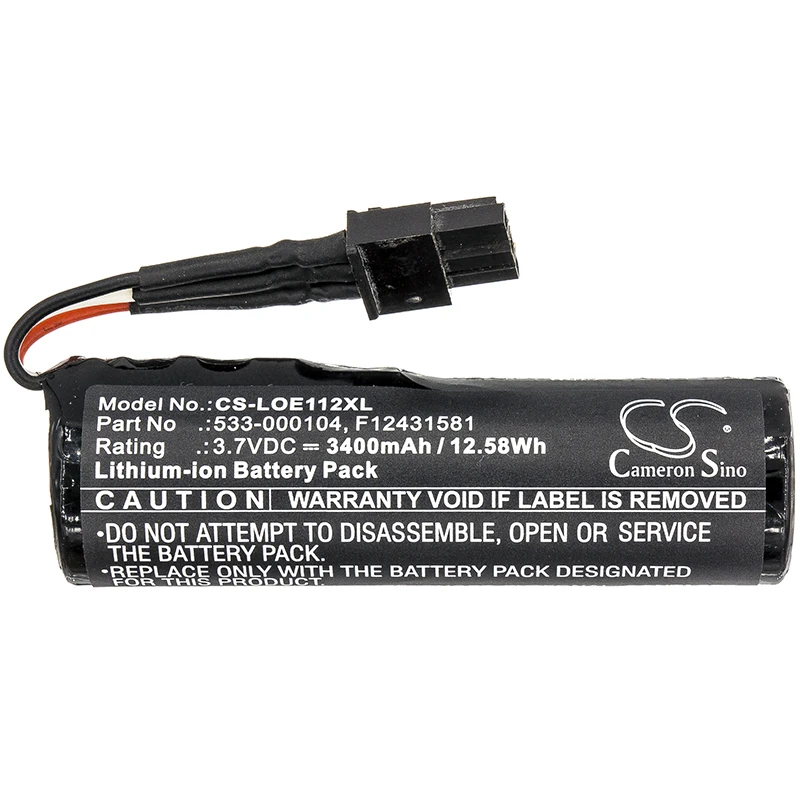 3400mAh Speaker Battery For Logitech:533-000104,F12431581,UE Ultimate,MegaBoom 2,UE Kora Boom,S-00122,S00151,EarsBoom 2,S-00151