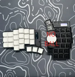 Keyball 39/44/61 Split Keyboard Kit Wireless Split Mechanical