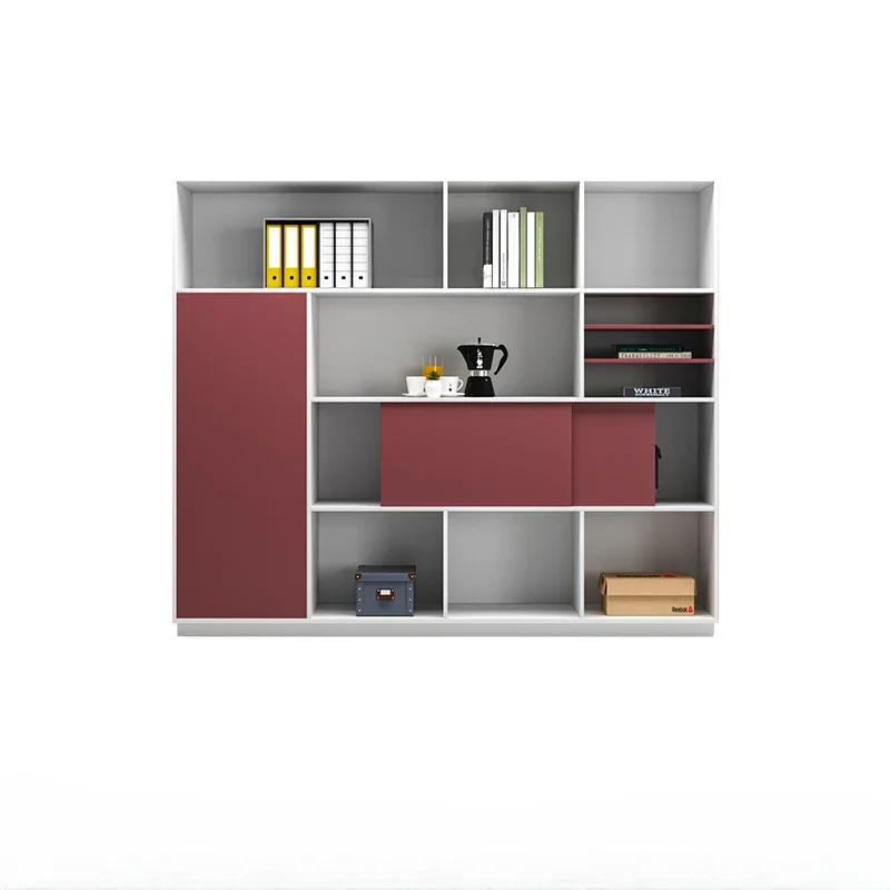 Filing Buffet Living Room Cabinets Storage Bathroom Pantry Office Display Cabinet Side MeuHDe Rangement Bedroom Furniture HD50LC