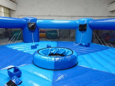 Aufblasbares Sportspiel Bungee Run Hippo Chow Down 6-Spieler Aufblasbare hungrige Hippos-Spiele für Erwachsene und Kinder zum Verkauf