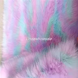 Colorful Faux Fur Fabric,High-end clothing luggage materials,felt cloth.