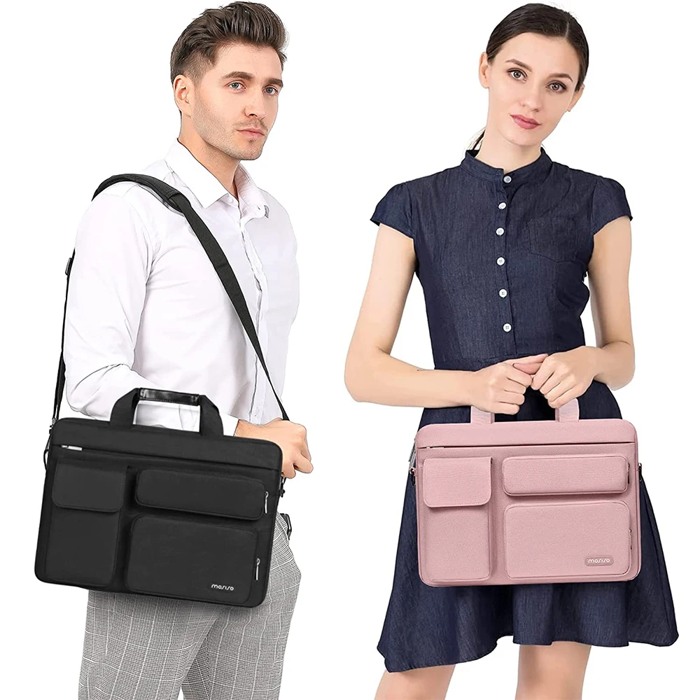 Torba na laptopa 13, 14, 15, 16, 17,3-calowa torba na notebooka podróżna na komputer dla HP Lenovo MacBook Air Pro Case — zdjęcie produktu 6