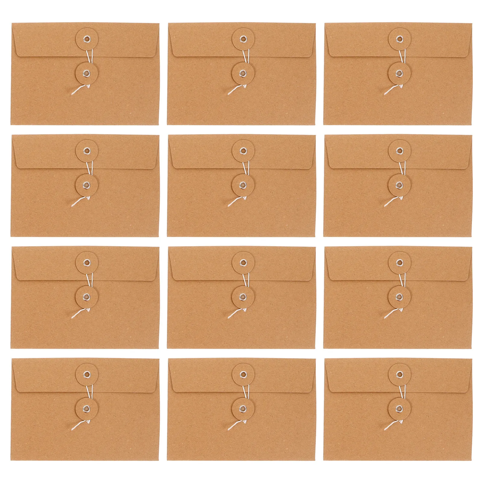 

20 шт. крафтовых пакетов-конвертов для хранения, для писем, документов, простые органайзеры для документов, для вечеринок и свадеб