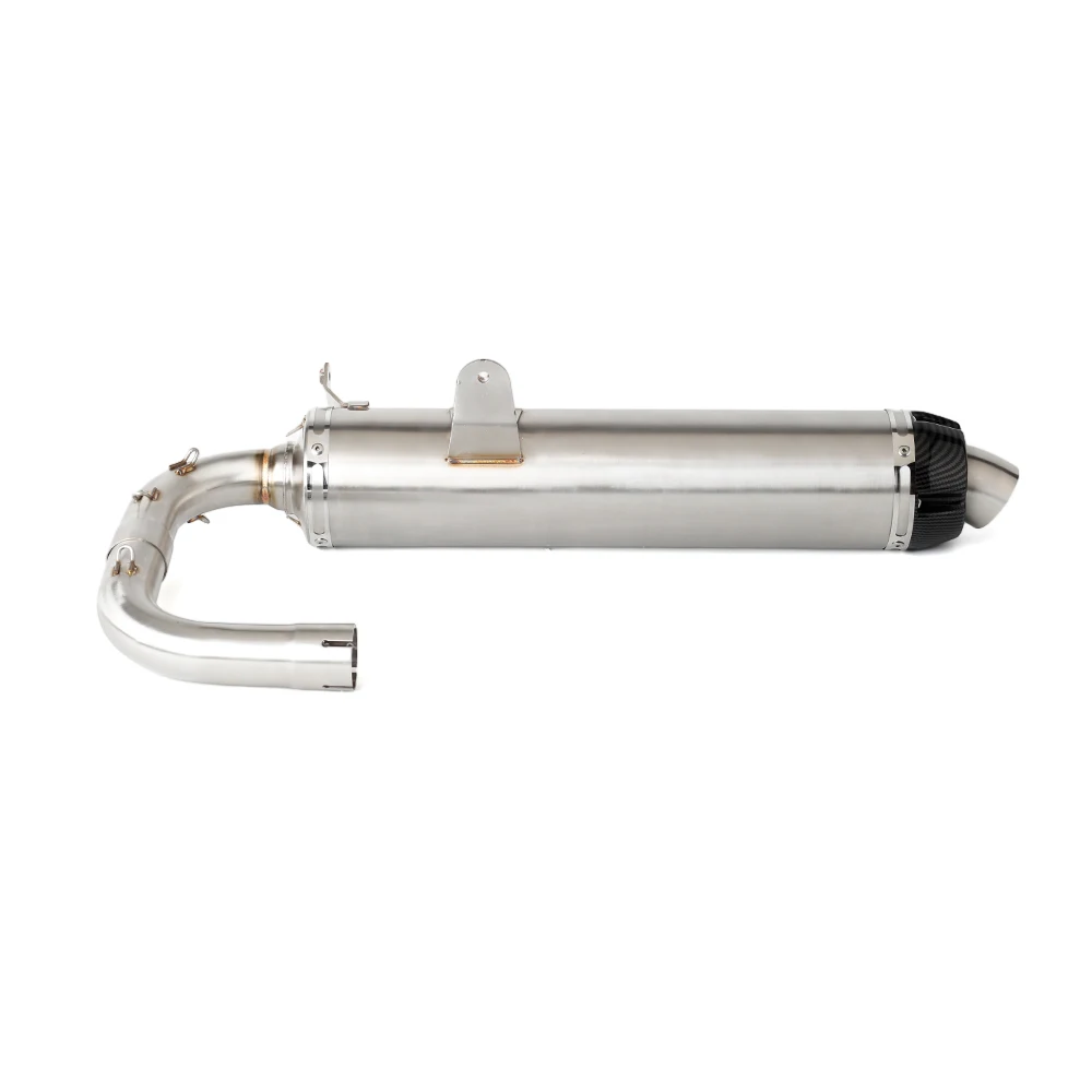 For Yamaha Rhino 660 YXR660FA 4x4  / Exploring  / Ducks Unlimited    2004-2007    Motorcycle Exhaust Header Link Pipe Slip-on