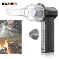 Powerful Electric Air Duster Jet Fan Blower Brushless Violent fan Portable handheld mini turbo fan hair dryer car vacuum cleaner