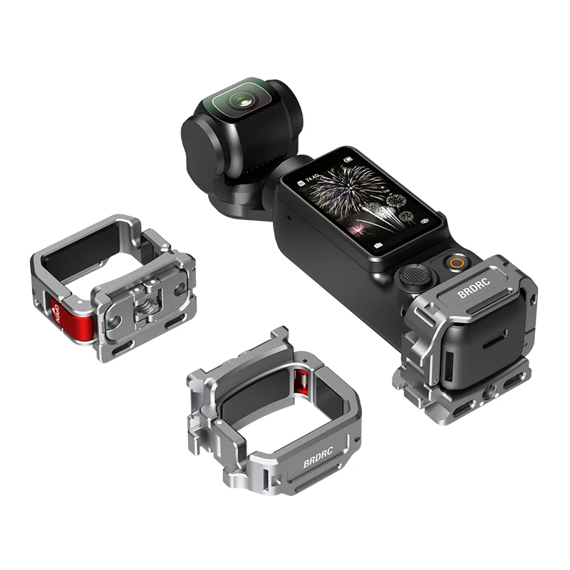 

Suitable for DJI OSMO POCKET 3 multifunctional expansion frame aluminum alloy frame