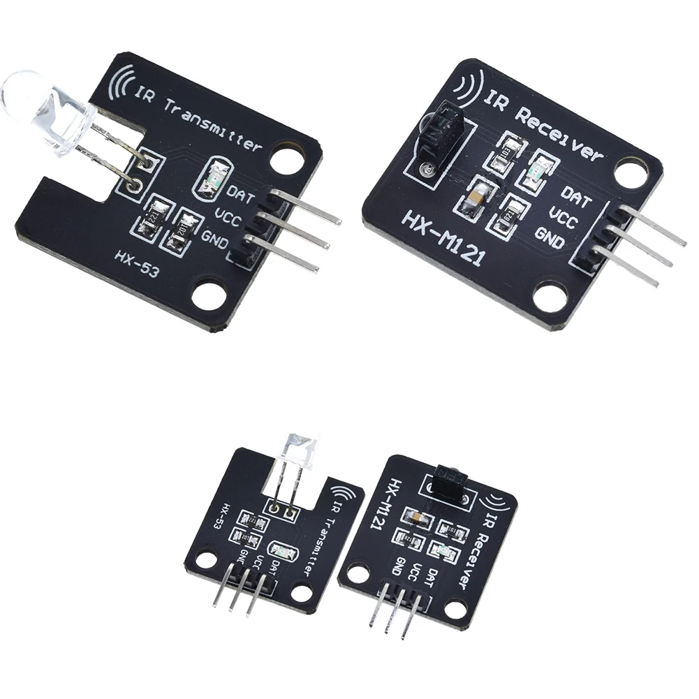 Digital 38khz IR Infrared Receiver Sensor Module 5V IR Transmitter and Receiver Sensor Kit for Arduino Electronic Robot