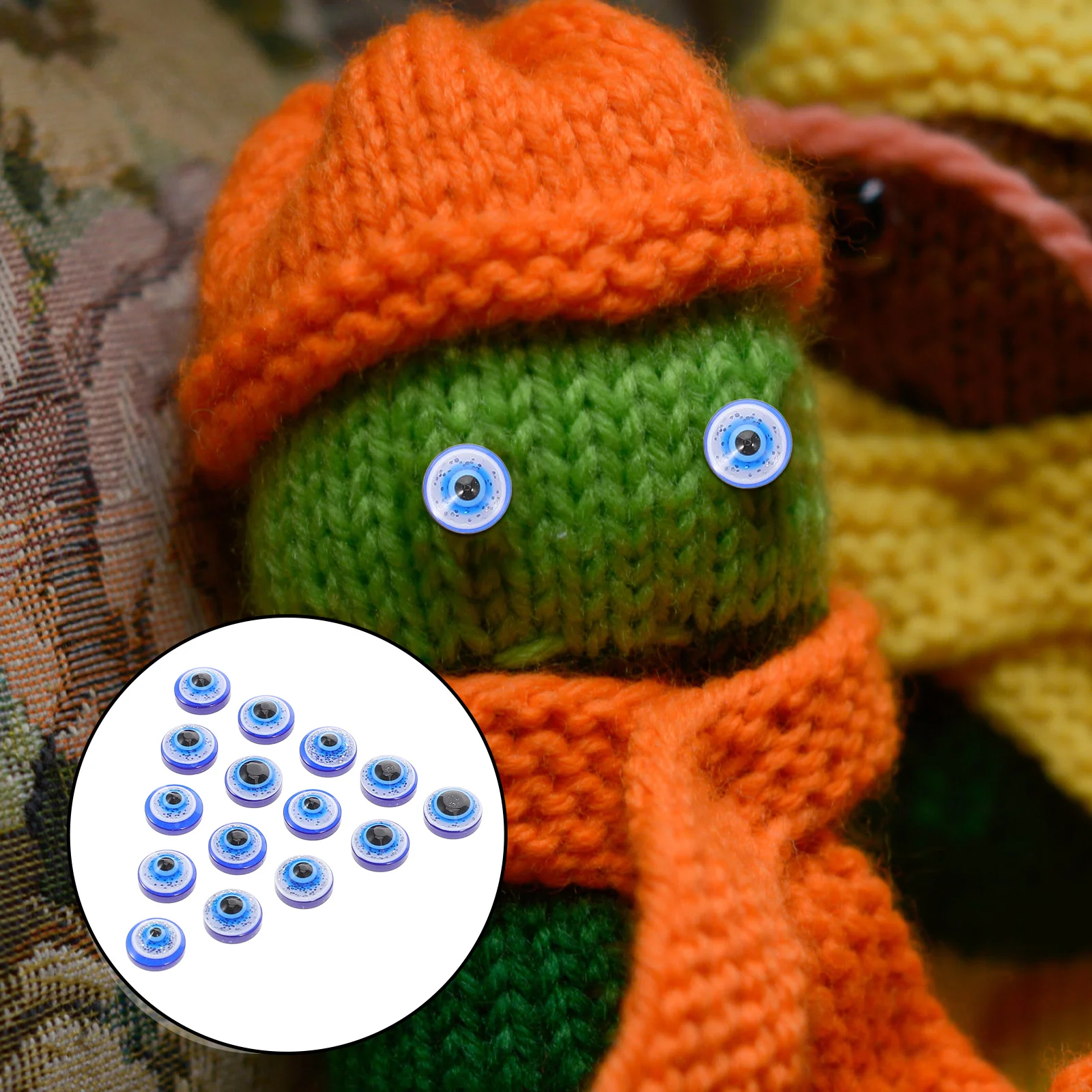 

100 шт., бусины от сглаза для ювелирных изделий, синие бусины из смолы, 6x6 мм, с плоской задней частью, сделай сам, украшение для рукоделия, ожерелье, браслет, детские художественные проекты