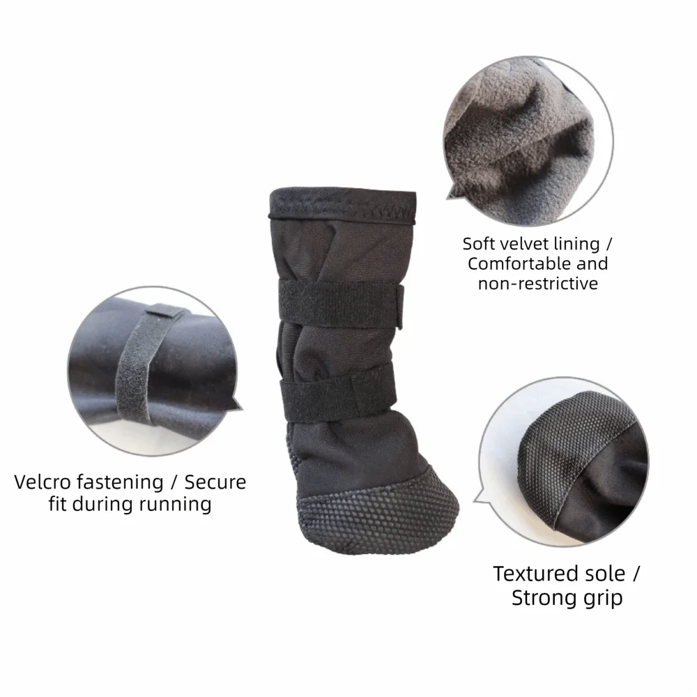 Waterproof Dog Paws Protective Cover Breathable Adjustable Wound Recovery Boot Anti-licking Dog Shoes for Cats and Dogs view 2